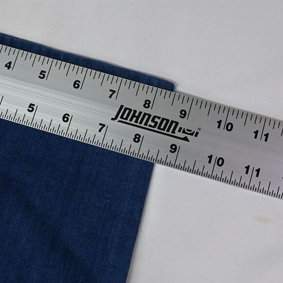 The So Collection Chico's 2 / 12 Short Straight Dark Stretch Denim Womens Jeans - Picture 5 of 9